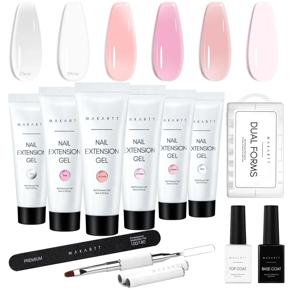 Makartt All-in-One Poly Gel Kit Neutral förlängning komplett