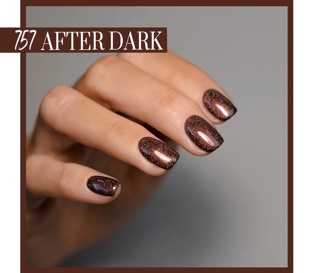 Iz Beauty Pro Colour After Dark IZ757 gel 4g brun holographic
