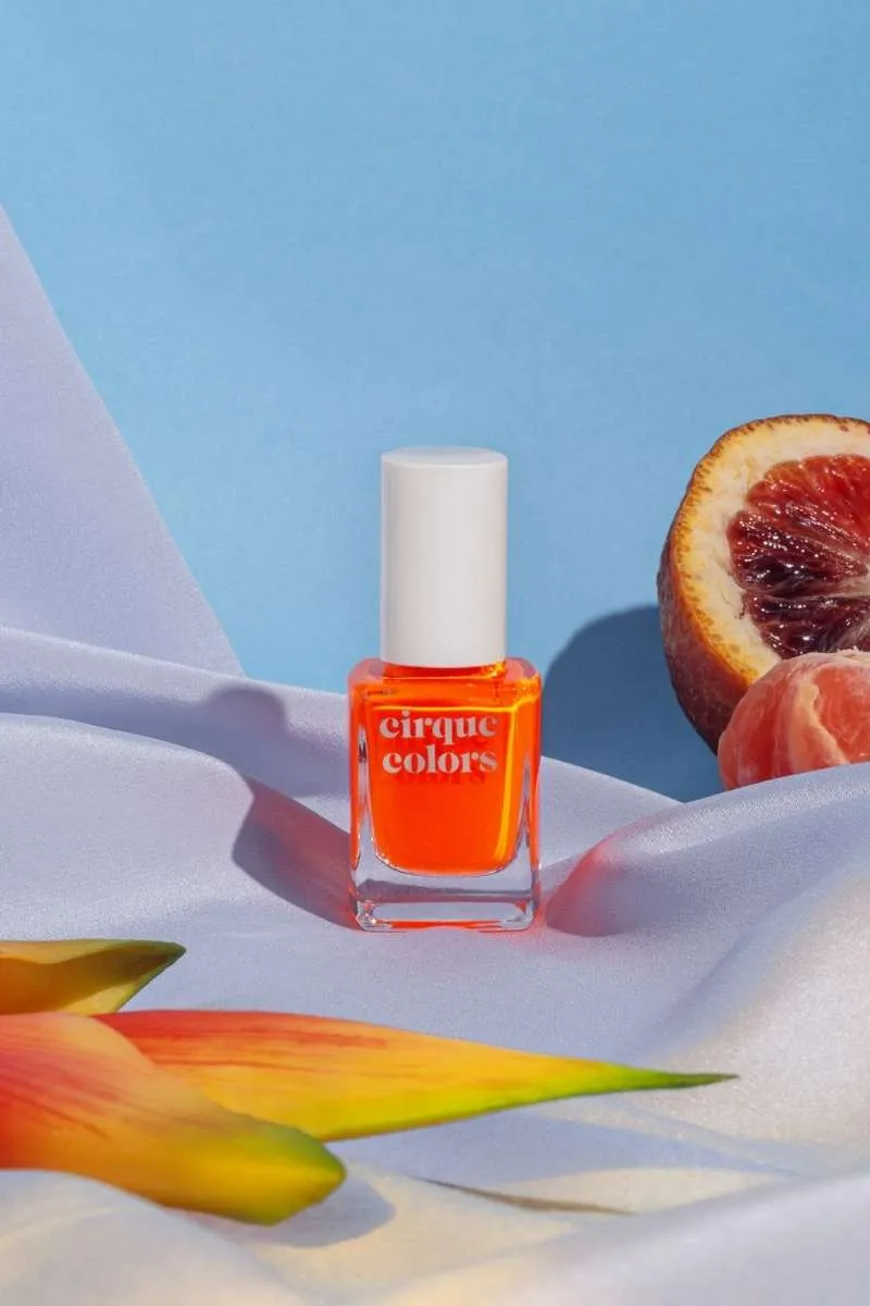Cirque Colors Superfreak nagellack neonorange kräm