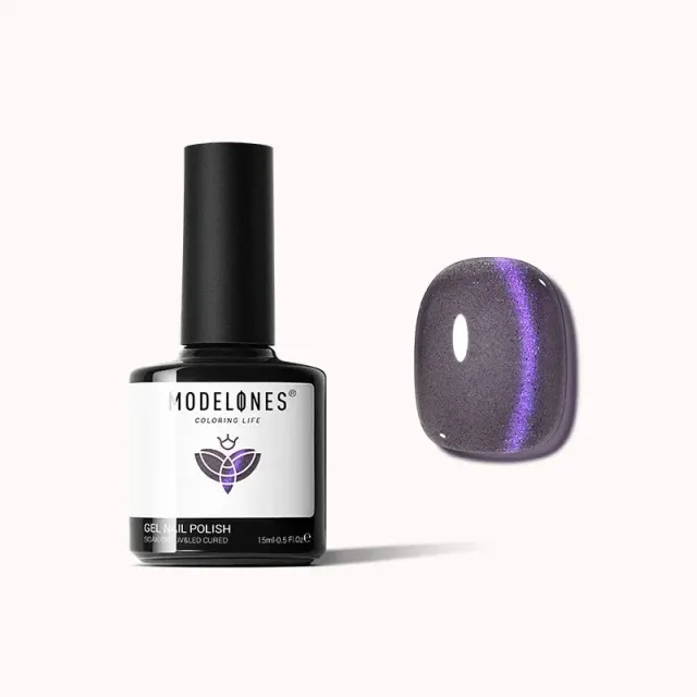 Modelones Inspire Gel Spellbound gellack 15 ml lila cat eye