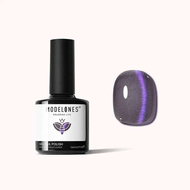 Modelones Inspire Gel Spellbound gellack 15 ml lila cat eye