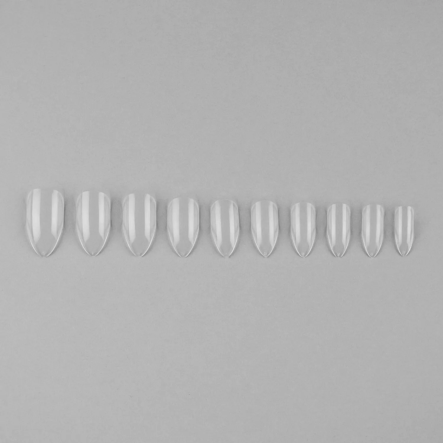 Iz Beauty Almond lösnageltippar refill 50-pack klara