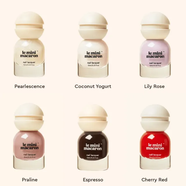 Le Mini Macaron Classic Best Sellers nagellacksset box