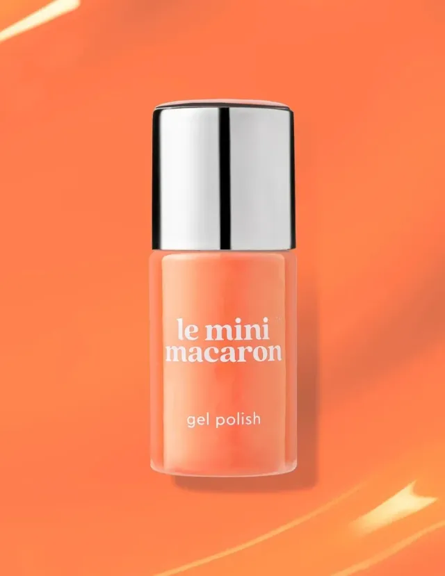 Le Mini Macaron Papaya Sorbet gellack orange täckande