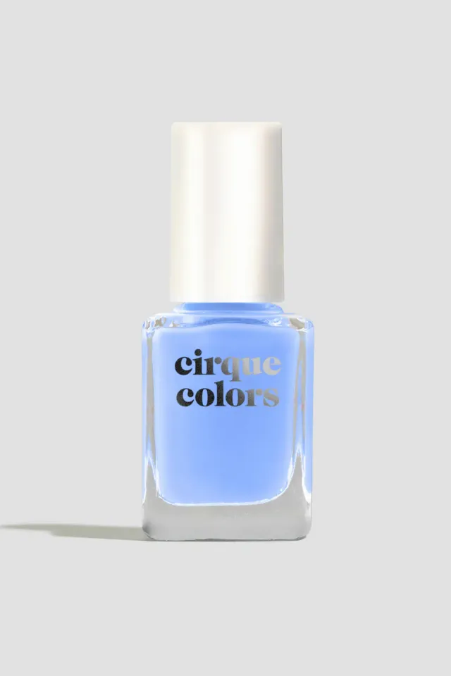 Cirque Colors Morningtide nagellack ljusblå sheer