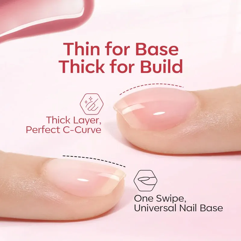Modelones Rubber Base Coat basgellack 6-pack nude