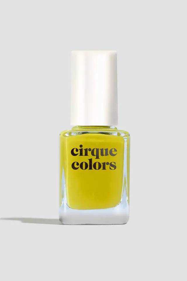 Cirque Colors Hustle nagellack chartreuse kräm