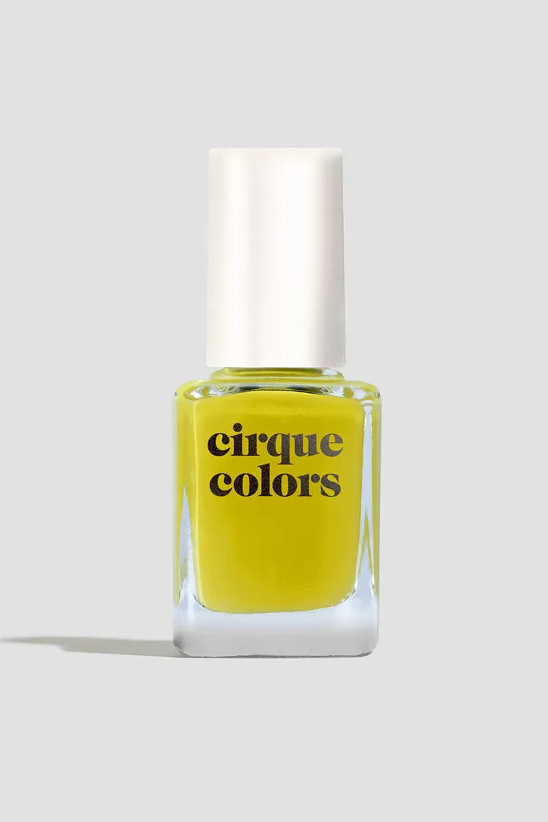 Cirque Colors Hustle nagellack chartreuse kräm