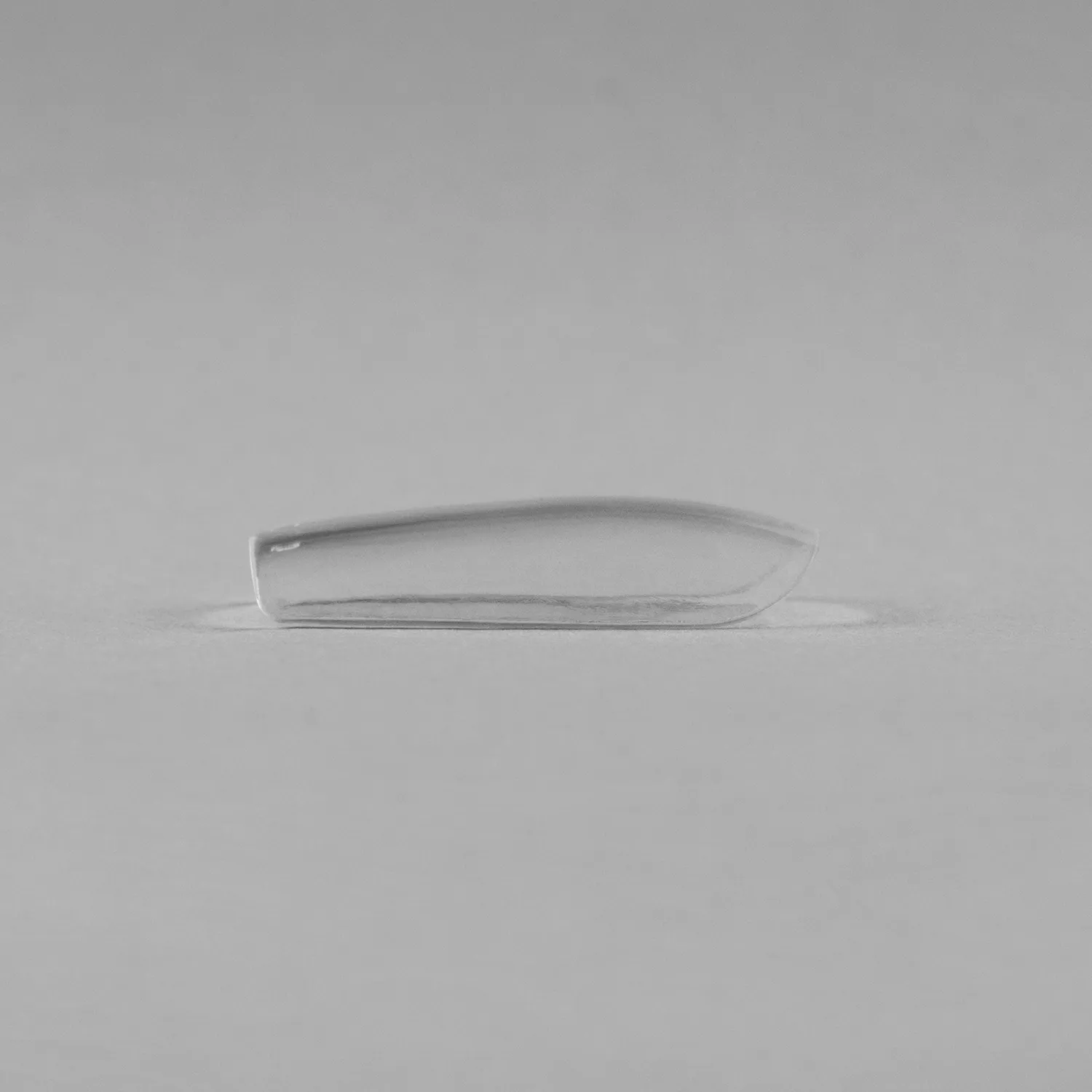 Iz Beauty Clear Long Tapered nageltippar refill 50-pack