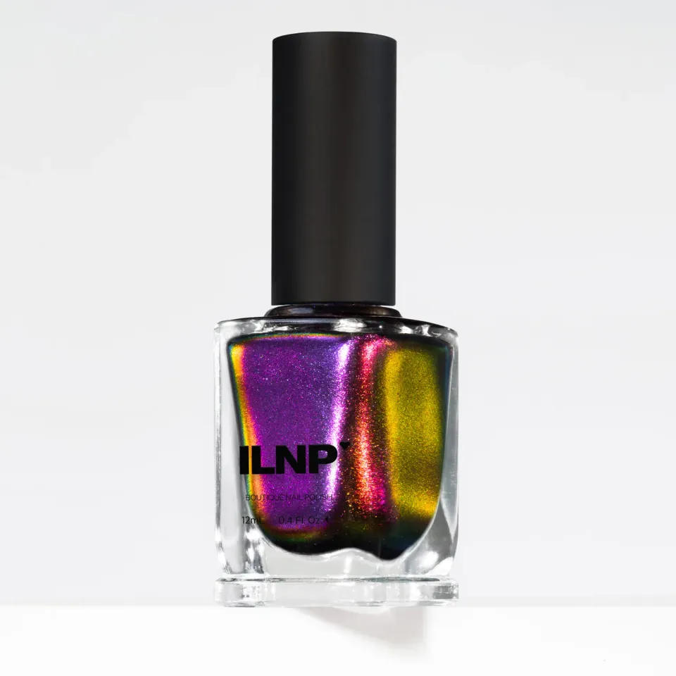 ILNP Tilted Ultra Chrome nagellack lila-orange skiftande