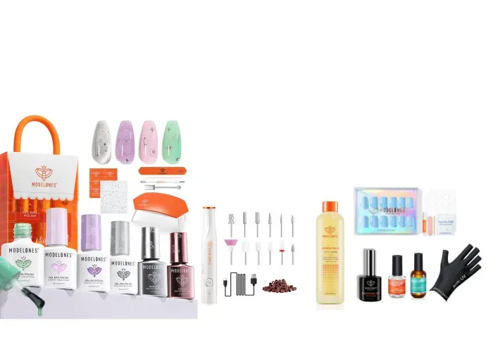 Modelones Blissful Hue gellack 4 färger kit