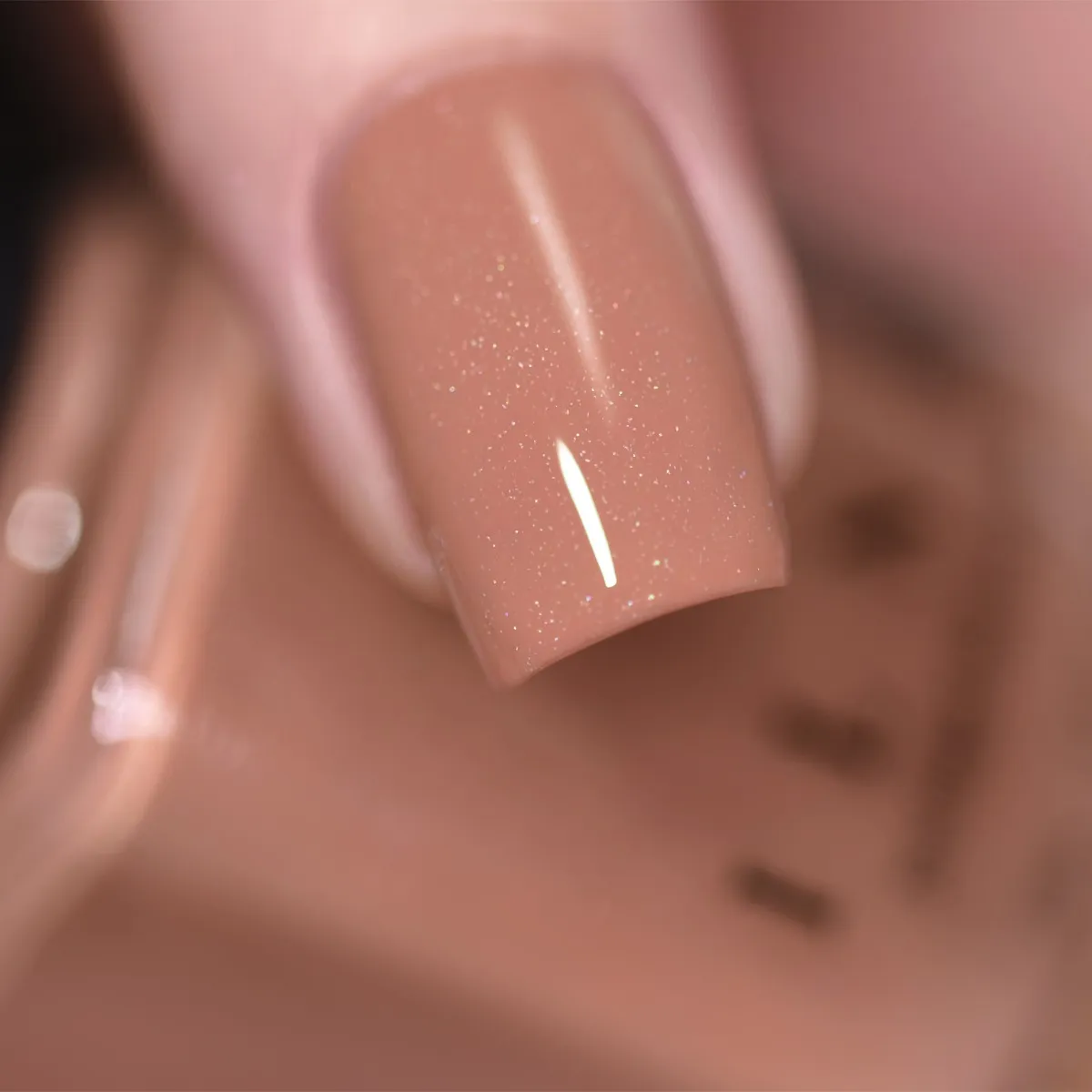 ILNP Portfolio nagellack beige holo
