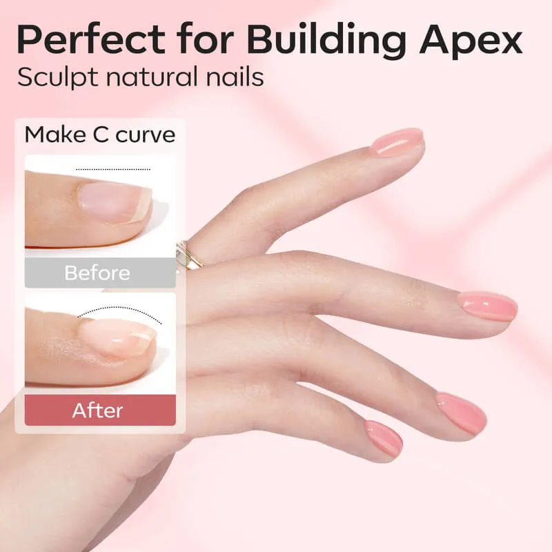 Modelones Rose Nude builder gel byggel rosé nude
