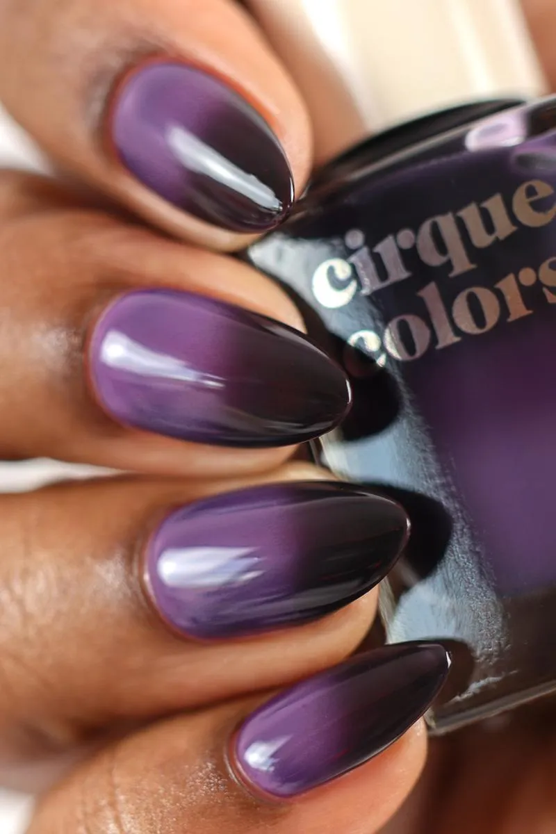 Cirque Colors Symphony Treble Maker termolack svart-lila