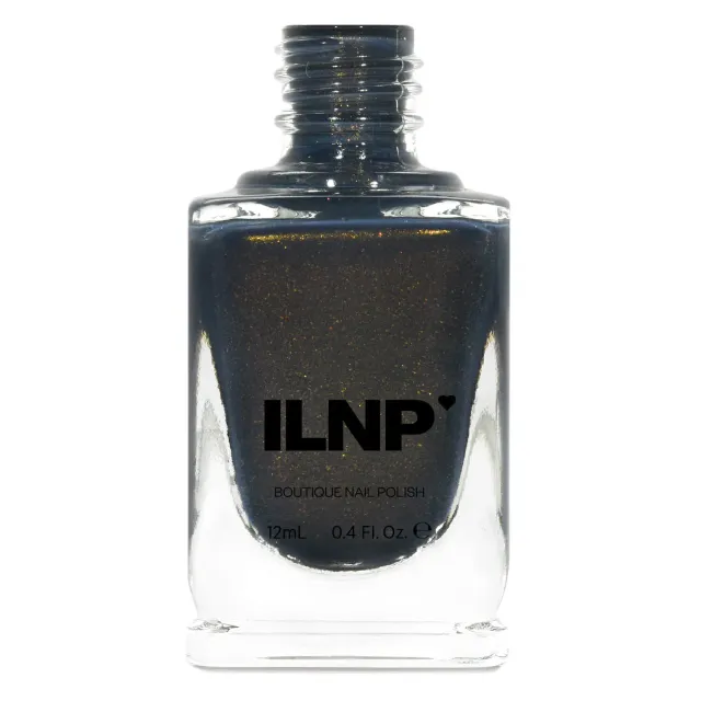 ILNP The Boulevard nagellack gråblå shimmer