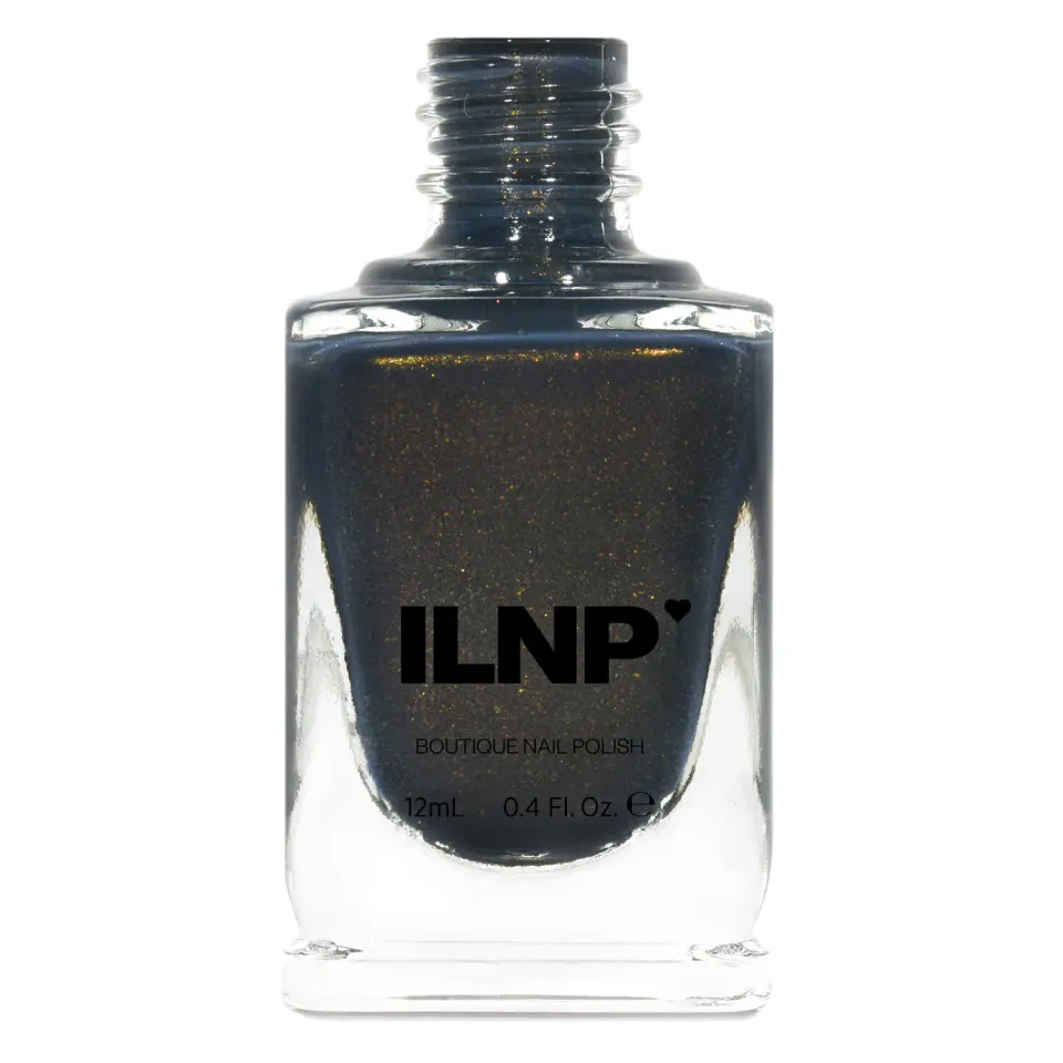 ILNP The Boulevard nagellack gråblå shimmer