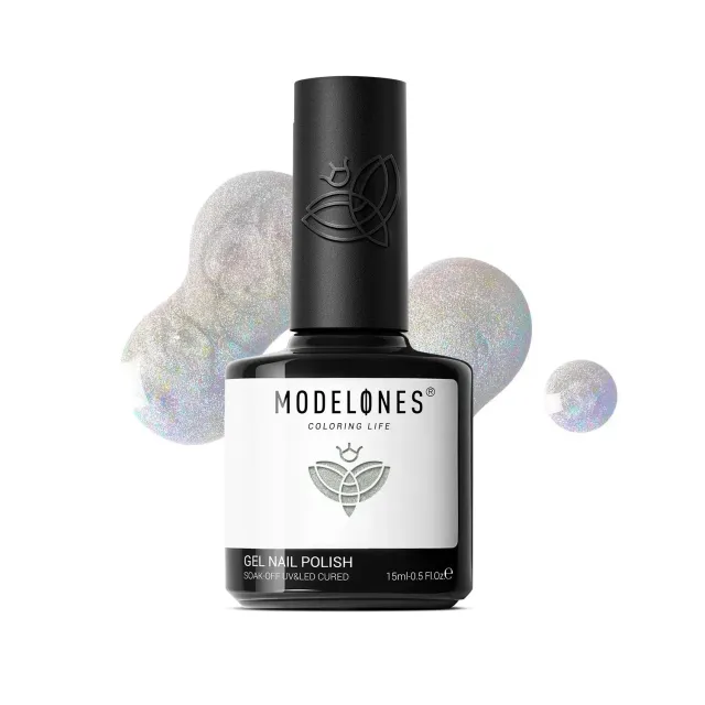 Modelones Inspire Gel Swash gellack 15ml silver
