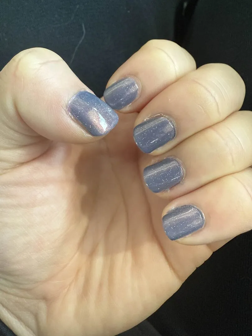 Cirque Colors Velvetine nagellack skifferblå koppar