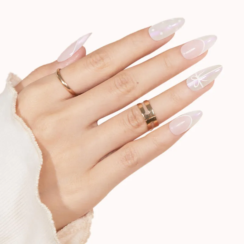 Modelones Ice Superstar nagellack rosa skimmer