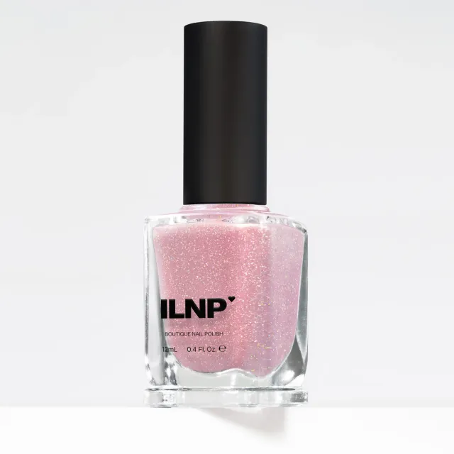 ILNP Sweet Pea nagellack holografiskt ljusrosa jelly