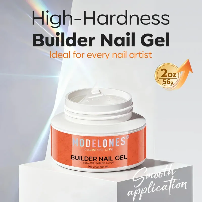 Modelones Nail Extension Gel builder 2oz clear