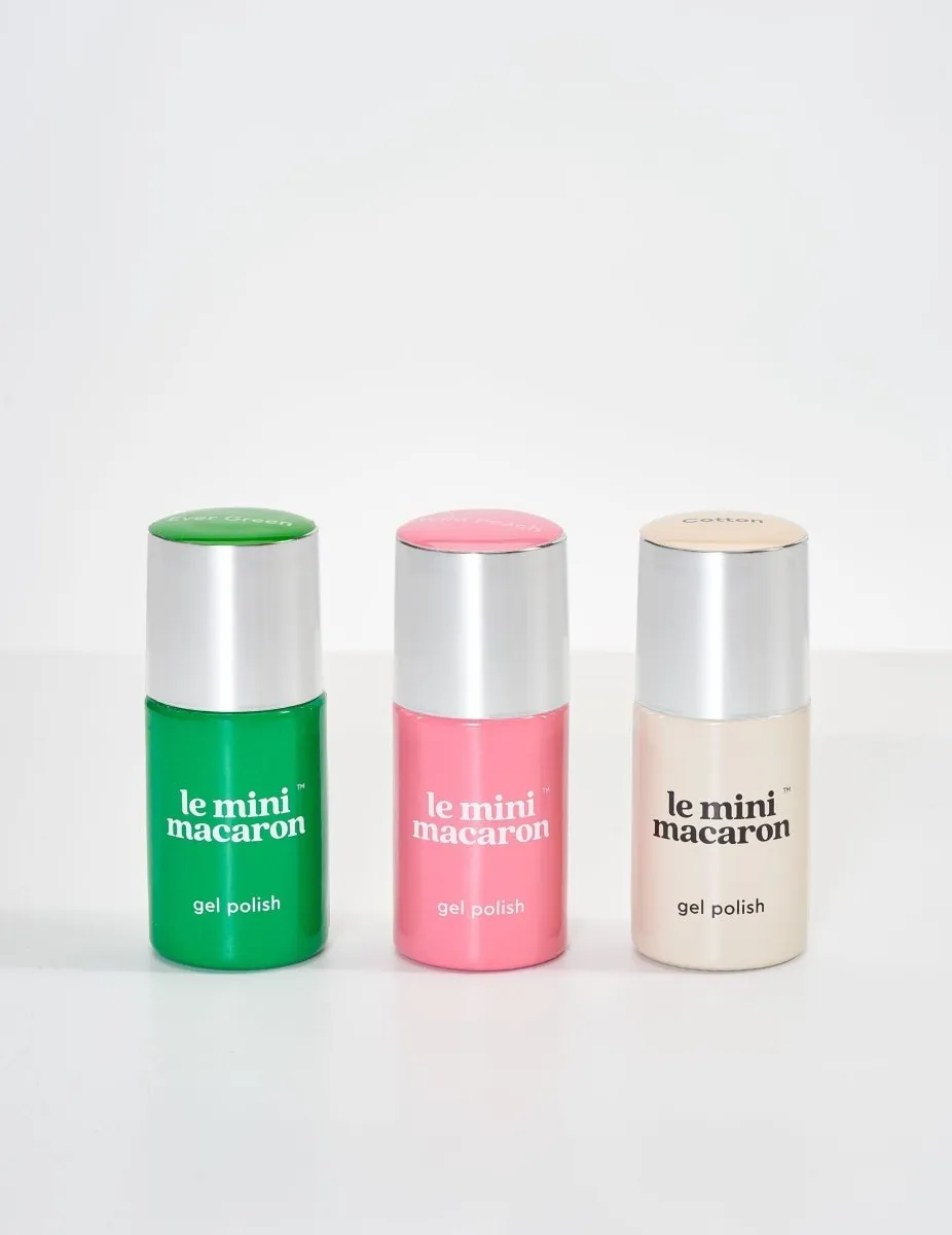 Le Mini Macaron Heluviee gellackset trio