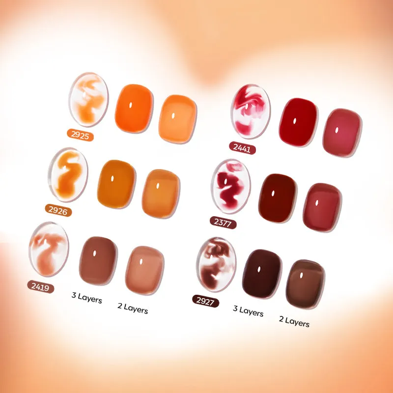 Modelones Fall Ember gellack 6-pack brun Hema-free