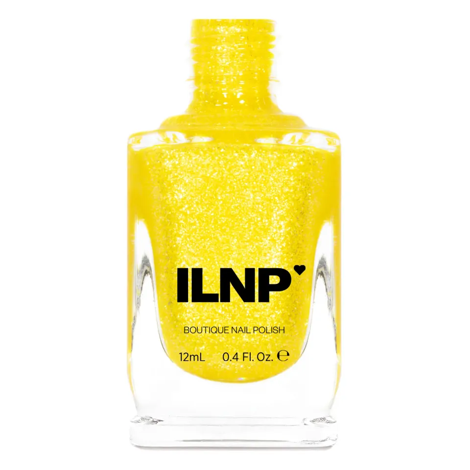 ILNP Cabana Sunburst nagellack gul shimmer