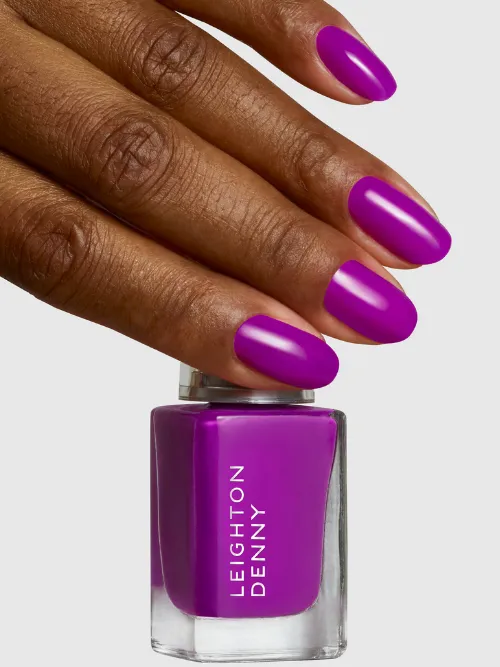 Leighton Denny Shocking nagellack 12ml neonlila