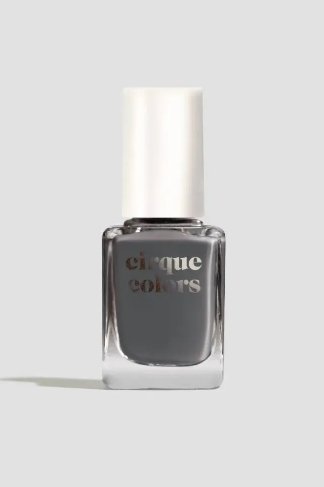 Cirque Colors Charcoal Jelly nagellack grå transparent