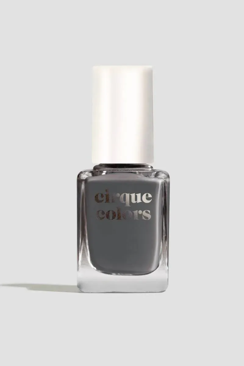 Cirque Colors Charcoal Jelly nagellack grå transparent