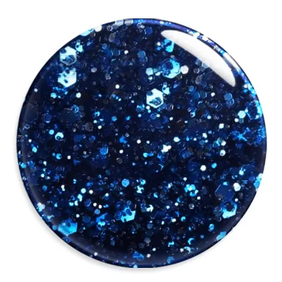 Modelones Inspire Gel 0782 gellack Keep It Cool 15 ml glitterblå