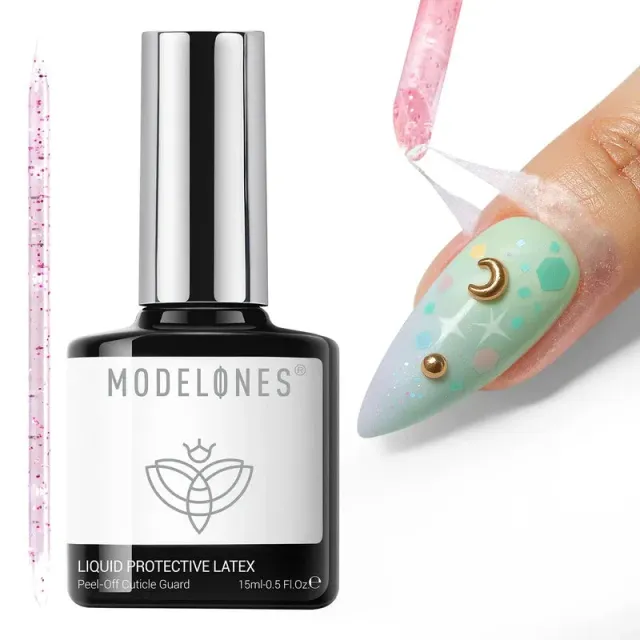 Modelones Liquid Protective Latex nagellatex 15ml peel-off