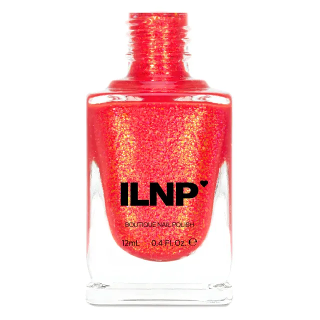 ILNP Ariel nagellack korallrött shimmer