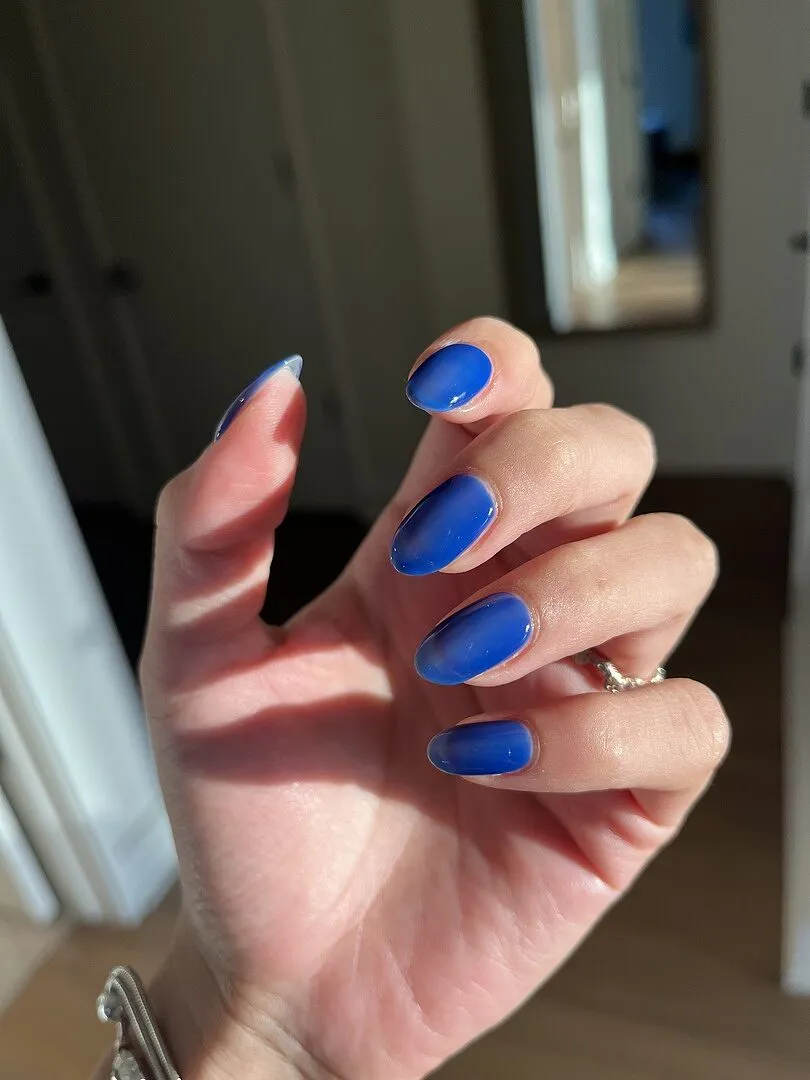 Cirque Colors Cobalt Jelly nagellack koboltblå jelly