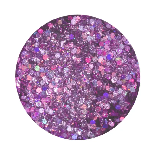 Iz Beauty Wild Violet nagelglitter 6g lila holografisk