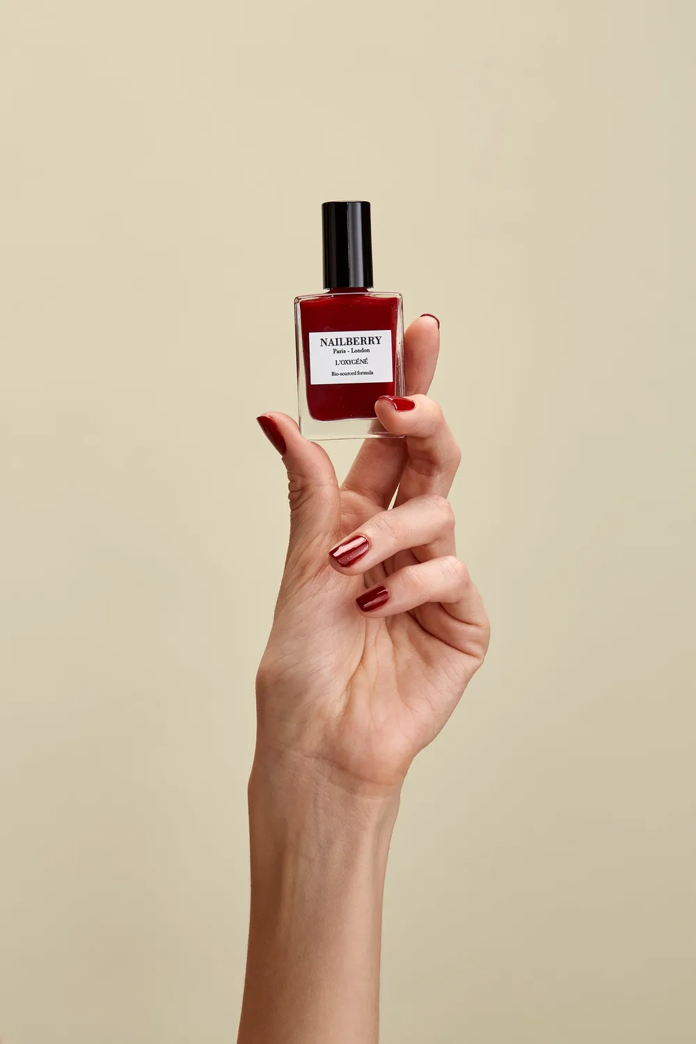 Nailberry Rouge nagellack röd 14 ml täckande