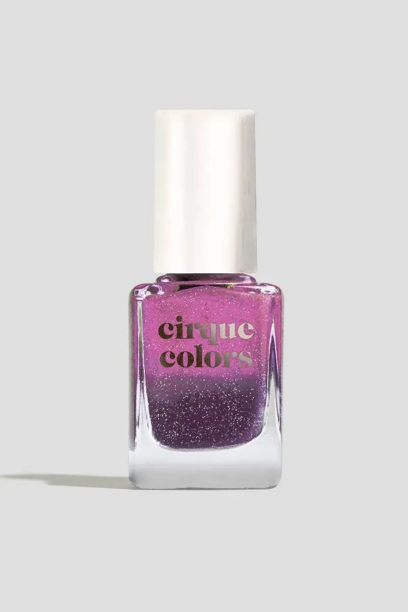 Cirque Colors Temptress nagellack thermal lila-rosa