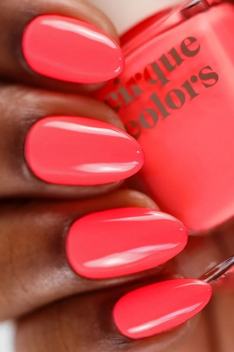Cirque Colors Vice Boozy Brunch nagellack korallneon