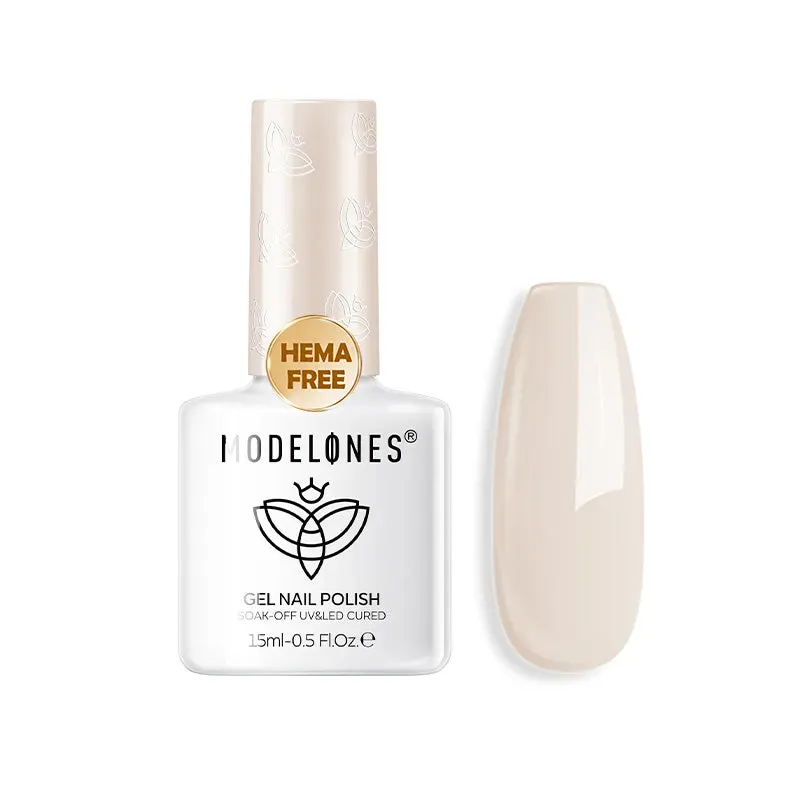 Modelones Milky Haze gellack beige kräm 15 ml