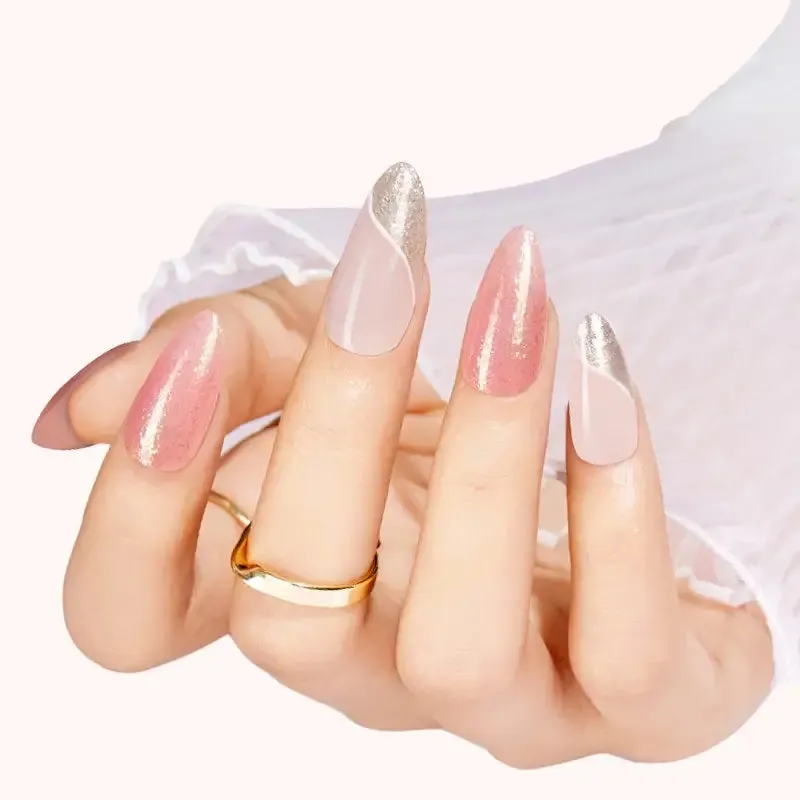Modelones Vanilla Dream nagellack 6-pack glitter nude
