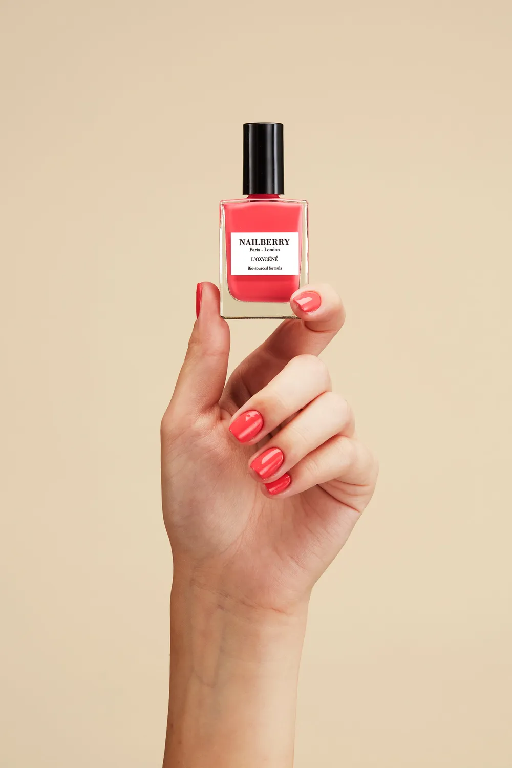 Nailberry Bubble Gum nagellack 14 ml korallrosa opak