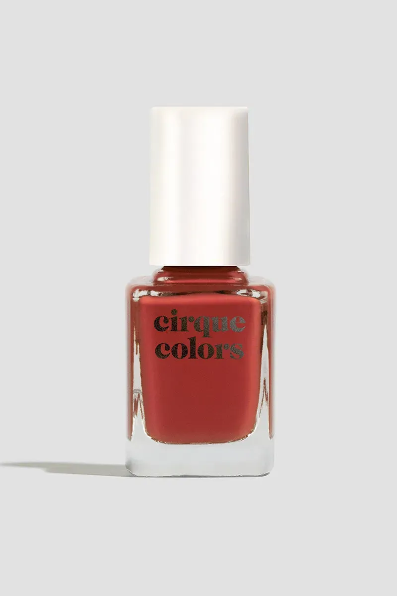 Cirque Colors Red Hook nagellack tegelröd kräm