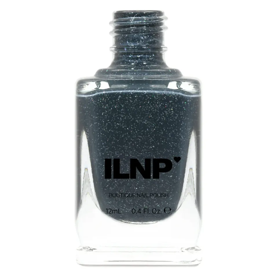 ILNP Winter Resort Reign nagellack grå holo