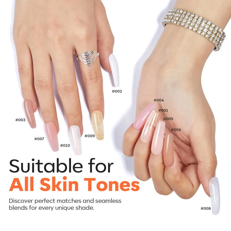 Modelones Poly Nail Gel Crystal Clear polygel 60g transparent