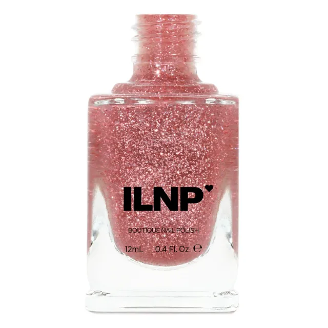 ILNP Empress nagellack rosa flakie topper