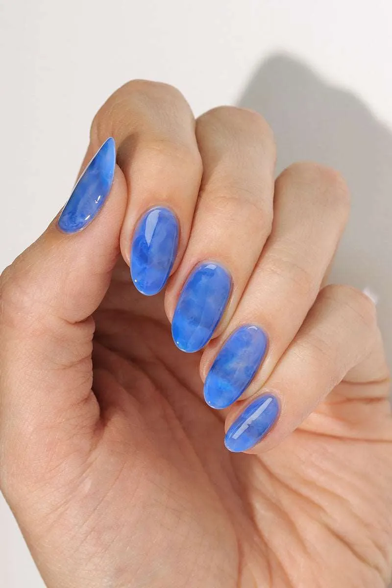 Cirque Colors Indigo Jelly nagellack mörkblått