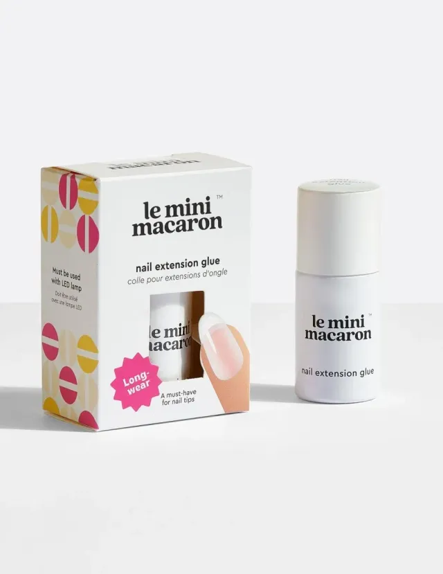 Le Mini Macaron Extension Glue nagellim för tippar