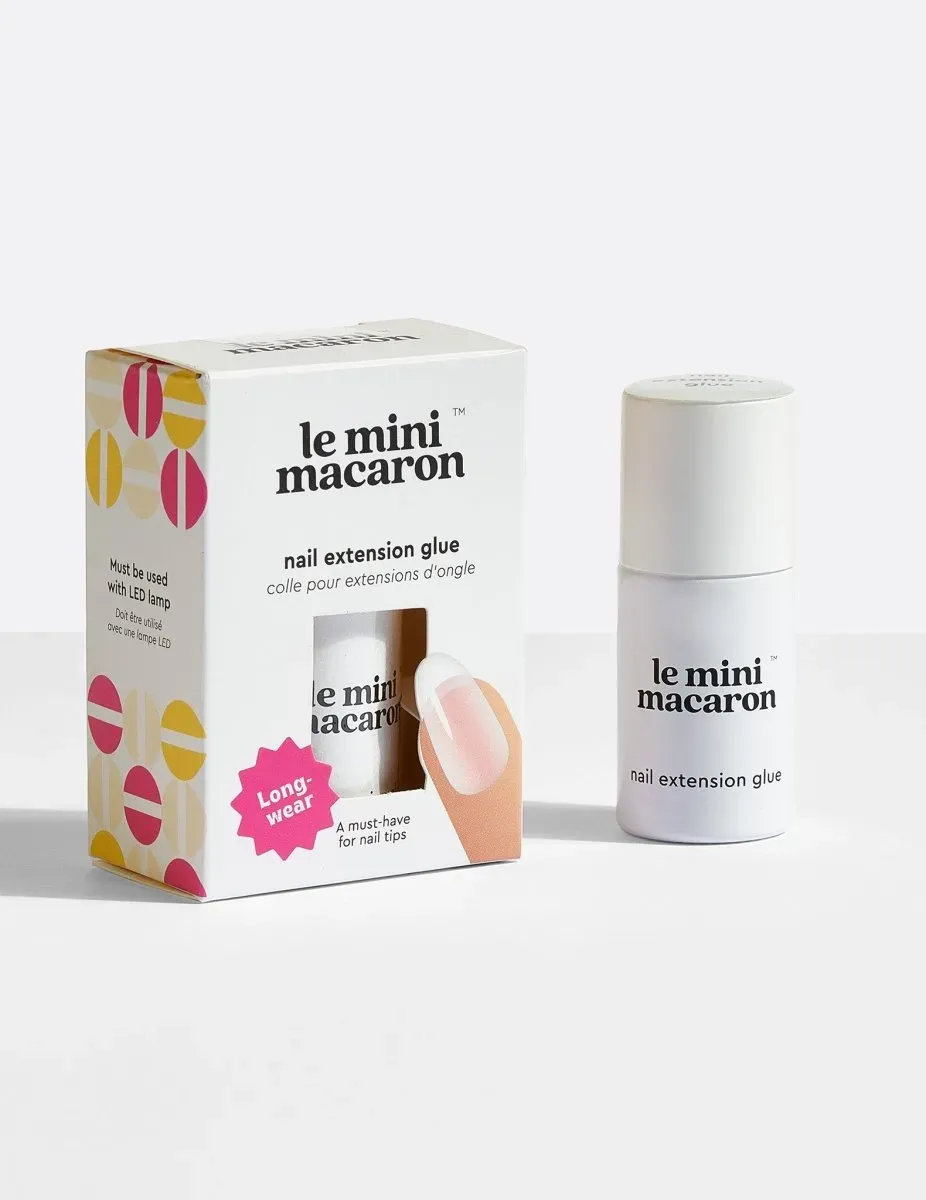 Le Mini Macaron Extension Glue nagellim för tippar