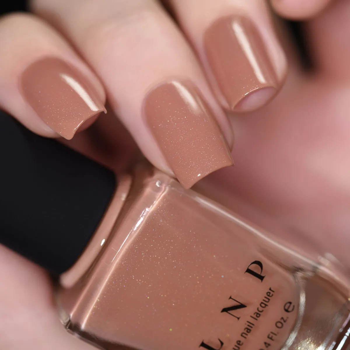ILNP Portfolio nagellack beige holo